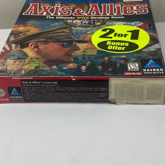 PC Computer Game Axis & Allies - Win 95-98 - Picture 9 of 11